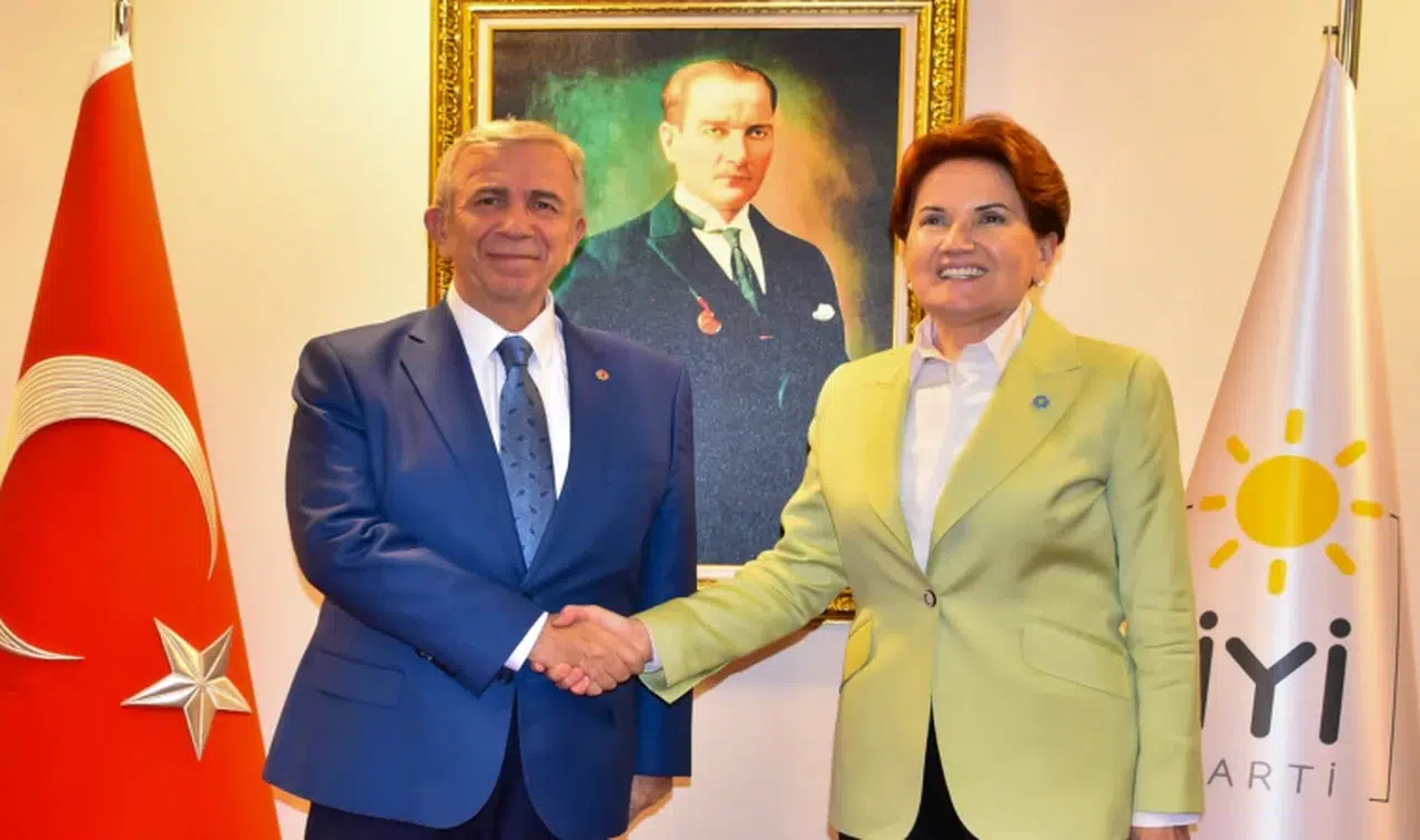 Akşener, Başkan Yavaş ile görüştü