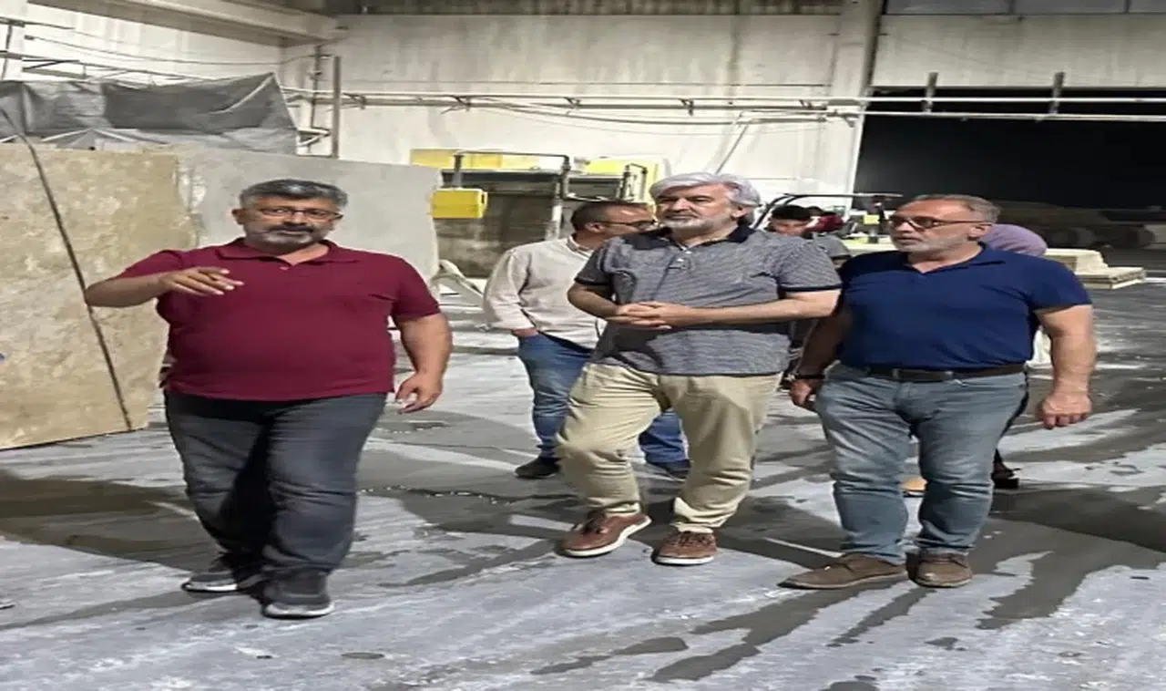 Cemar Genel Müdürü Yusuf Yalçın, AK Parti heyetini ağırladı