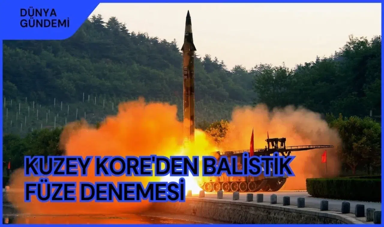 Kuzey Kore'den balistik füze denemesi