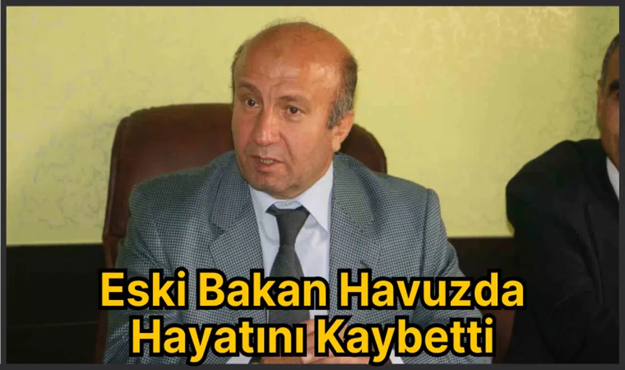 Eski Bakan Havuzda Hayatını Kaybetti