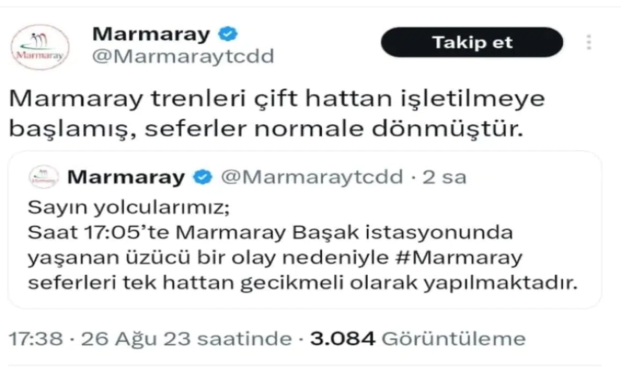 Tren Gelirken Raylara Atladı