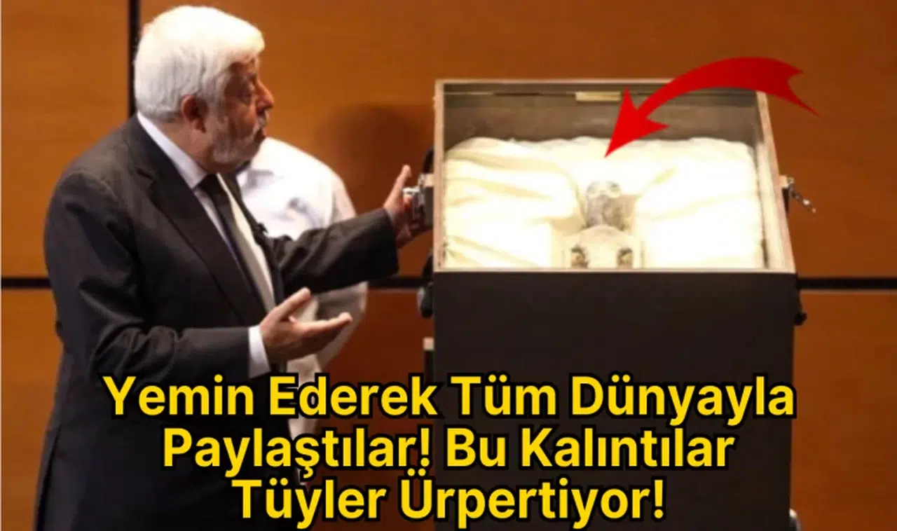 Yemin Ederek Tüm Dünyayla Paylaştılar! Bu Kalıntılar Tüyler Ürpertiyor!