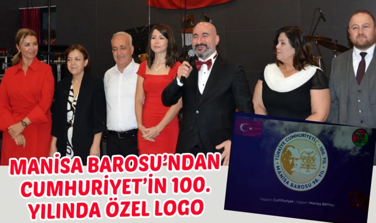Manisa Barosu’ndan Cumhuriyet’in 100. Yılında özel logo