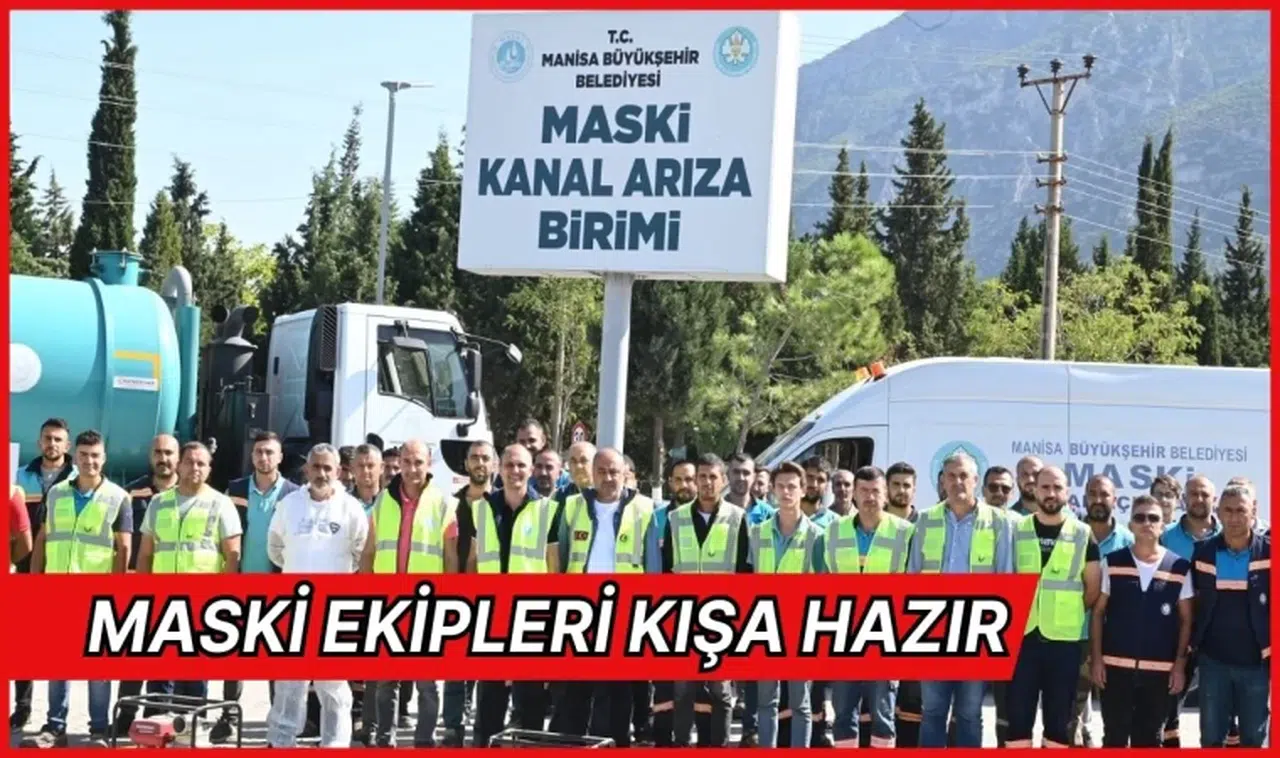 MASKİ ekipleri kışa hazır