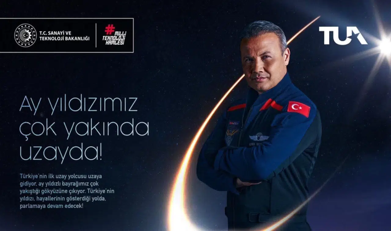 İLK TÜK UZAY YOLCUSU ALPER GEZERAVCI, 9 OCAK 2024’TE UZAYA GİDECEK