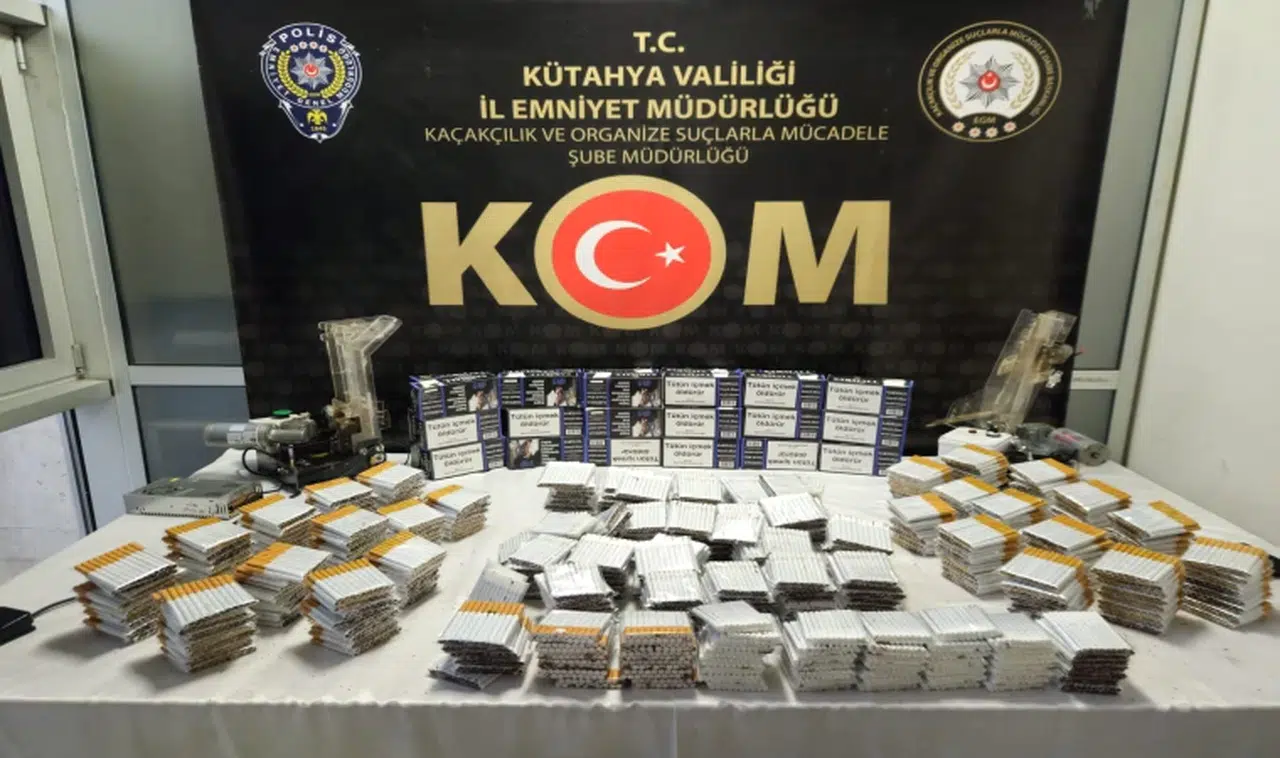 Kaçak Tütün Operasyonu: 10 bin 420 adet içi dolu makaron ele geçirildi