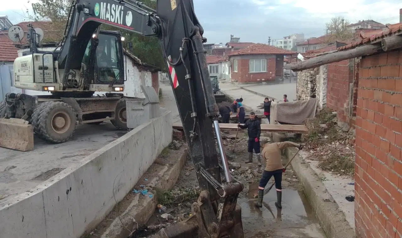 MASKİ'den dere yatağı temizliği