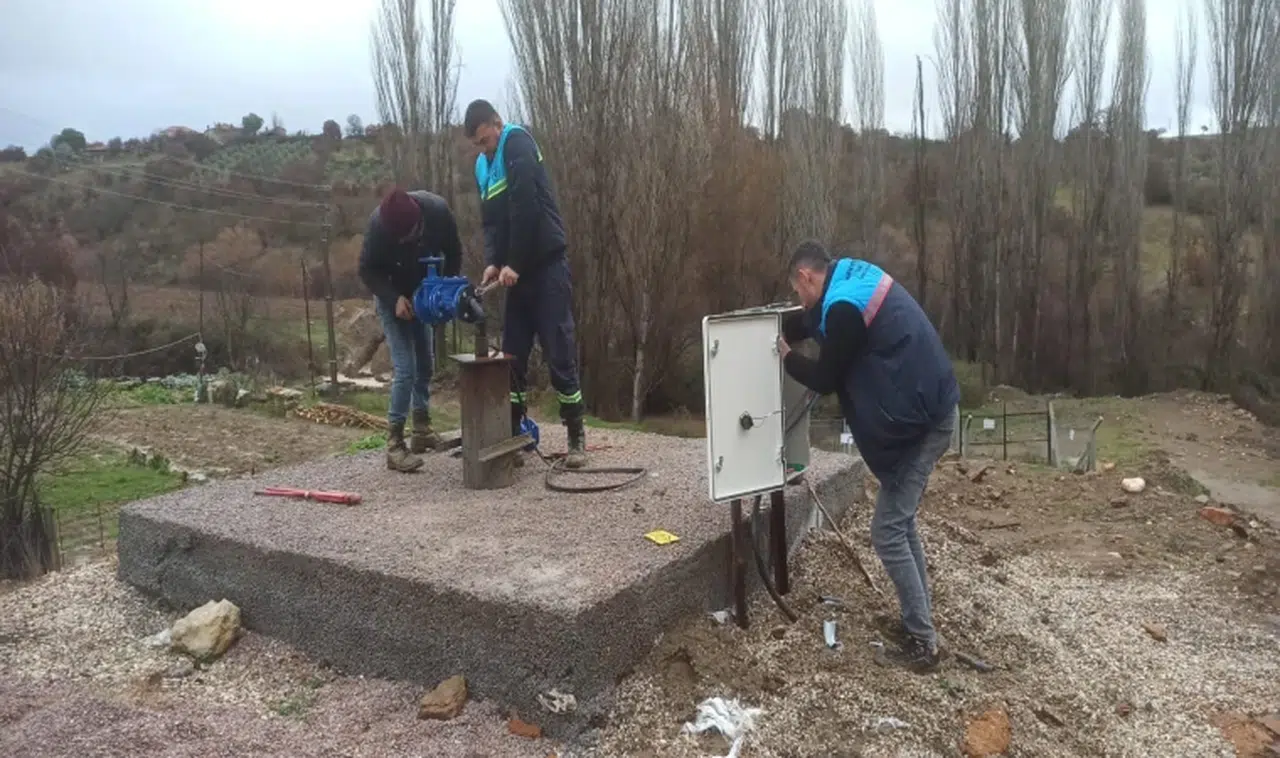 Alanyolu Mahallesi’nde yeni kuyu sağlıklı su temini sağlayacak