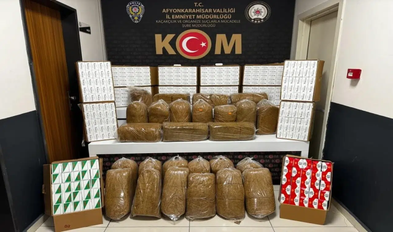 Emniyet'ten kaçak tütün operasyonu