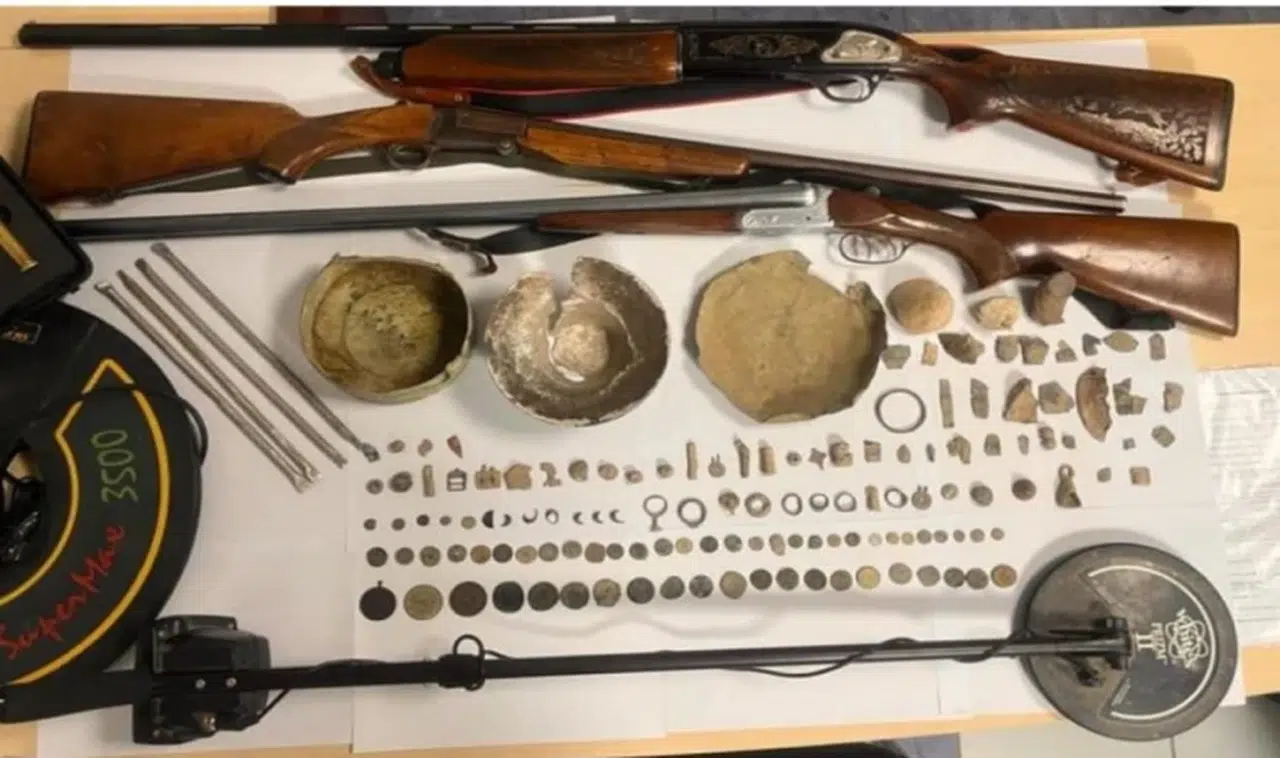 Jandarma Roma ve Bizans dönemine ait çok sayıda tarihi eser ele geçirildi