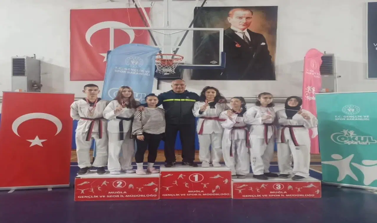 Taekwondo seçmelerinde 7 sporcudan 6'sı birinci oldu