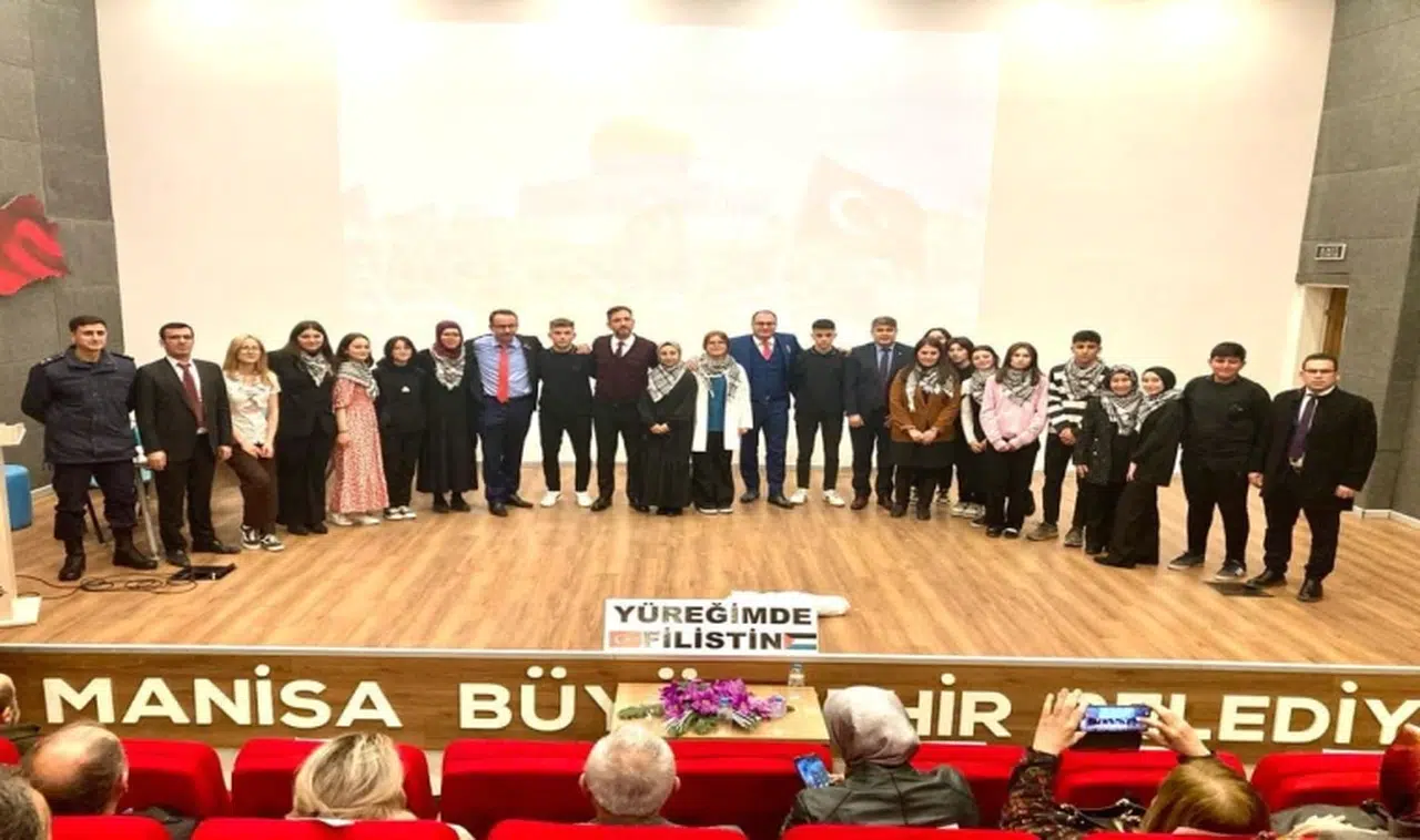 'Yüreğimde Filistin' programı ilgi çekti