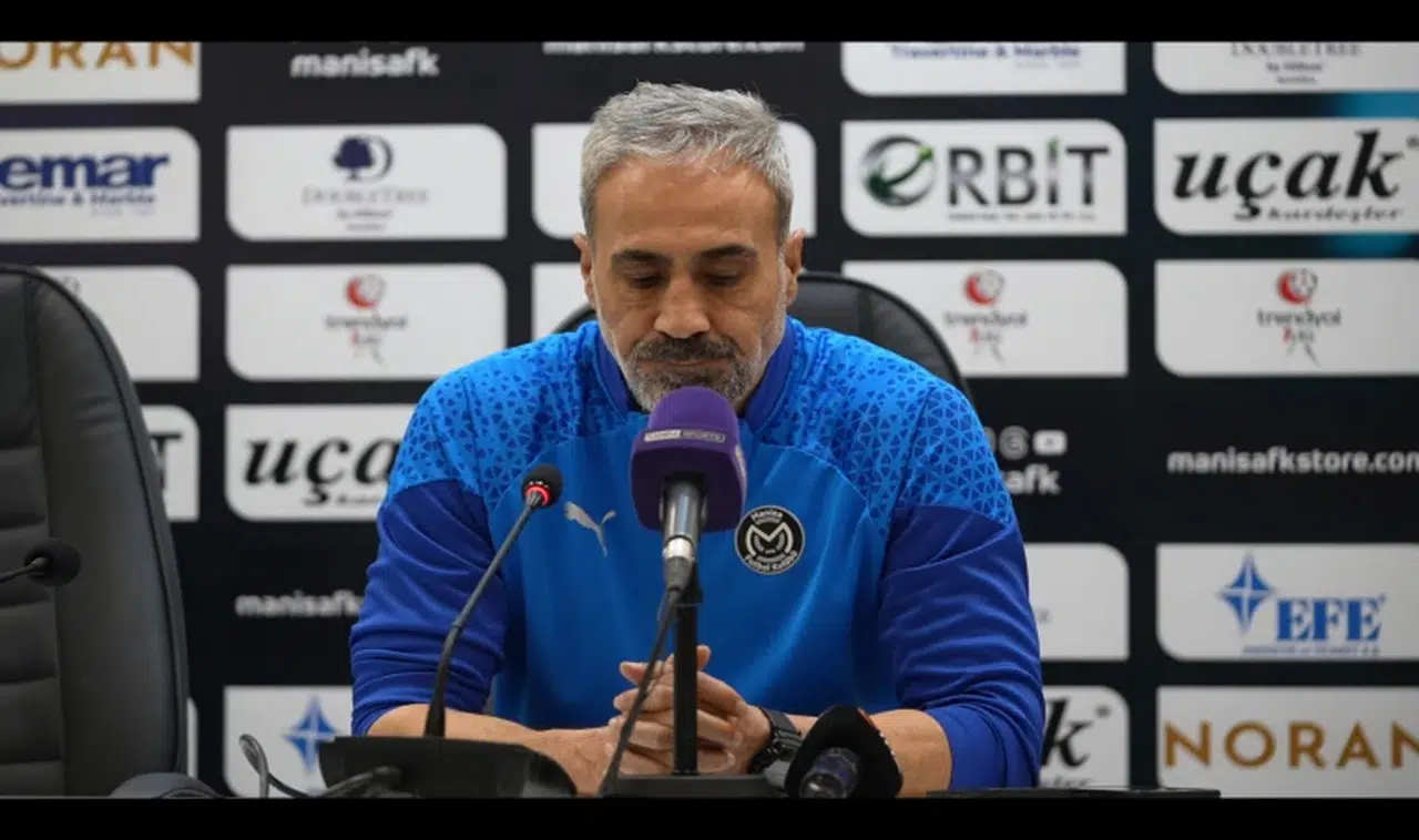 Manisa FK maçı sonrası basın açıklama