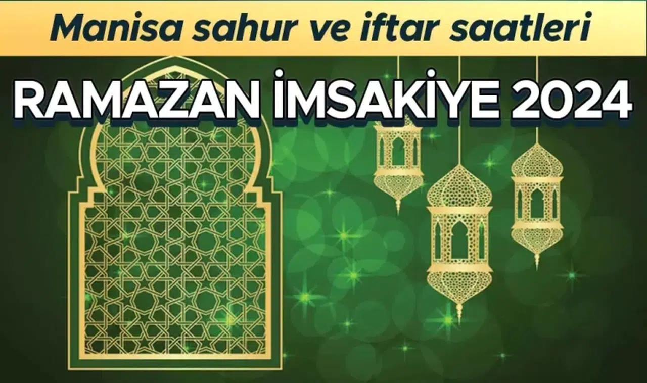 Manisa iftar vakti