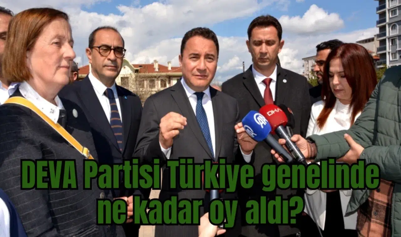Yüzde 0,33 oy olan DEVA Partisi: “Seçmenlerimizle hep beraber iktidara yürüyeceğiz”