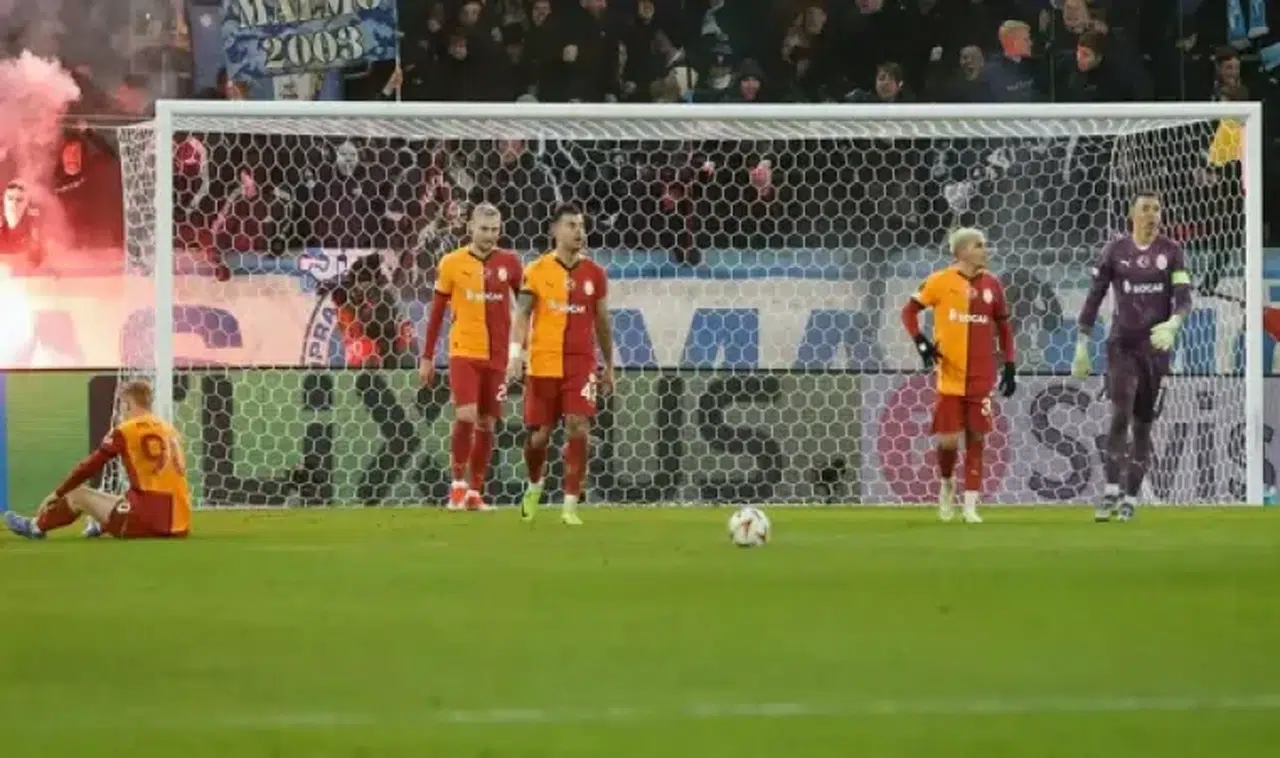 Galatasaray, Malmö ile 2-2 berabere kaldı