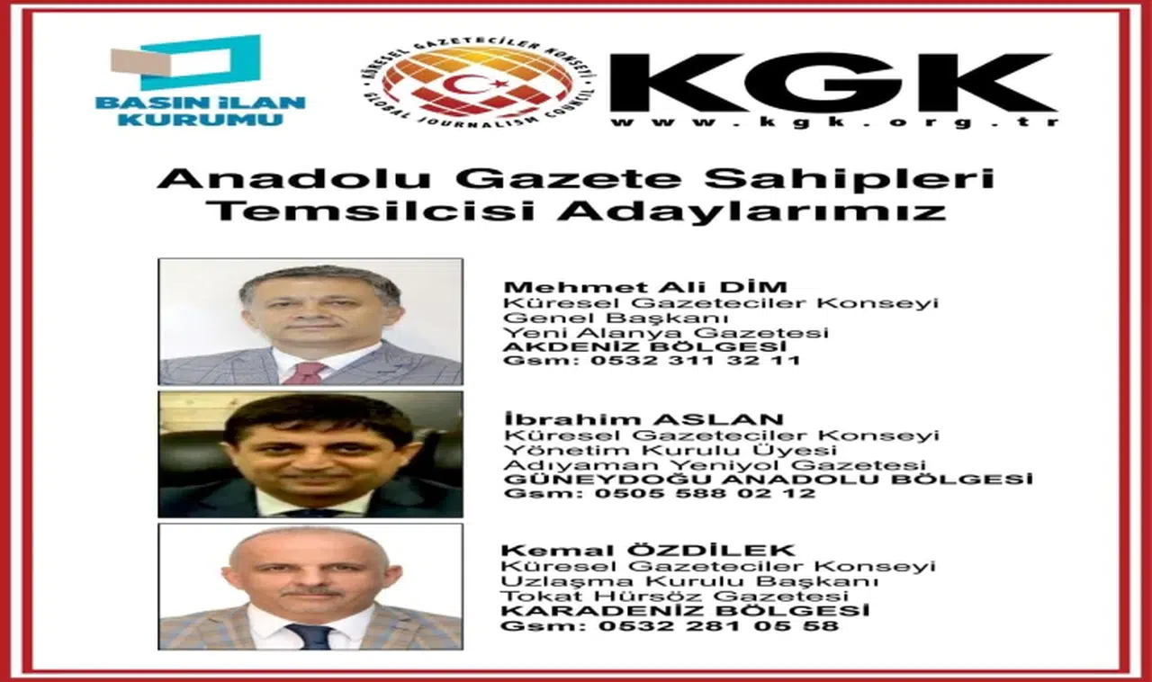 KGK BİK seçimi için tarihler belli oldu
