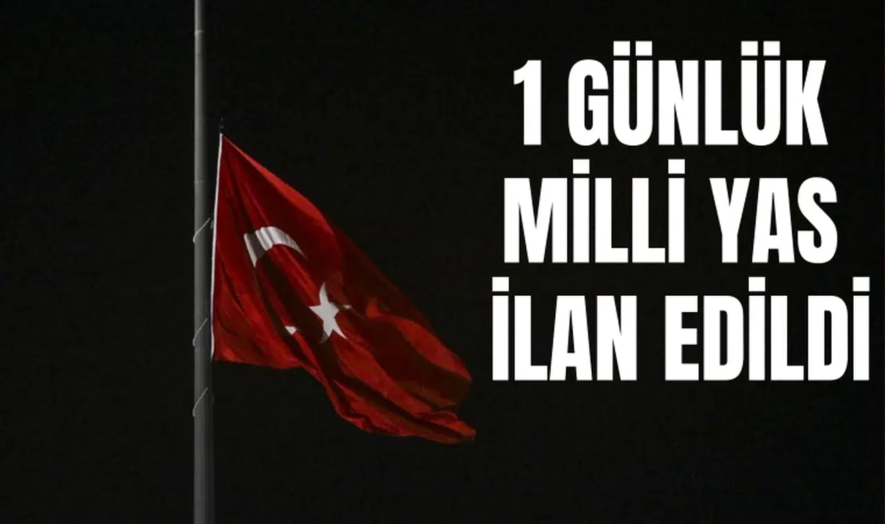 Bolu'daki yangın için 1 günlük milli yas ilan edildi