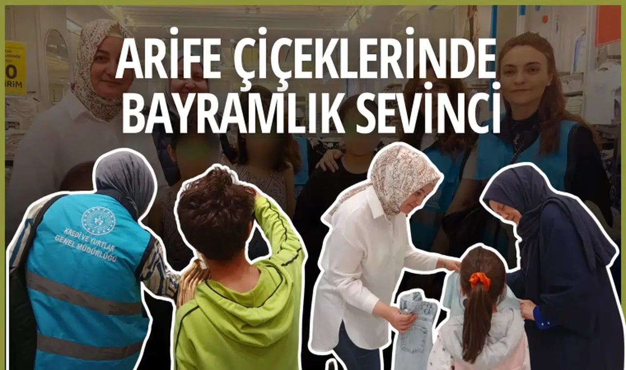 30 ÇOCUĞU BAYRAM ÖNCESİ MUTLU ETTİLER