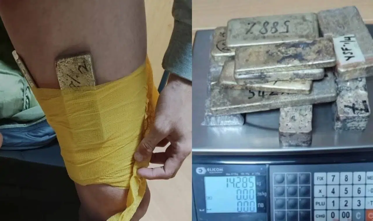 Bulgaristan gümrüğünde tır sürücüsü vücuduna sardığı 14 kilo altınla yakalandı