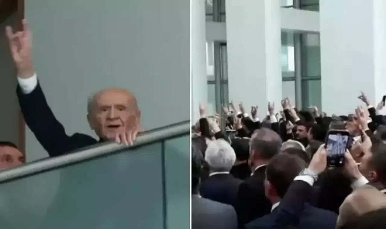 Bahçeli, Genel Merkez'de!