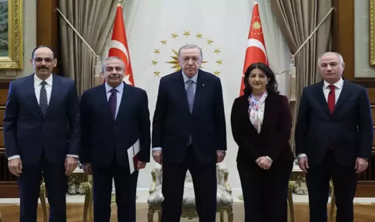 Erdoğan ile İmralı heyeti neler konuştu? Beklenen açıklama geldi