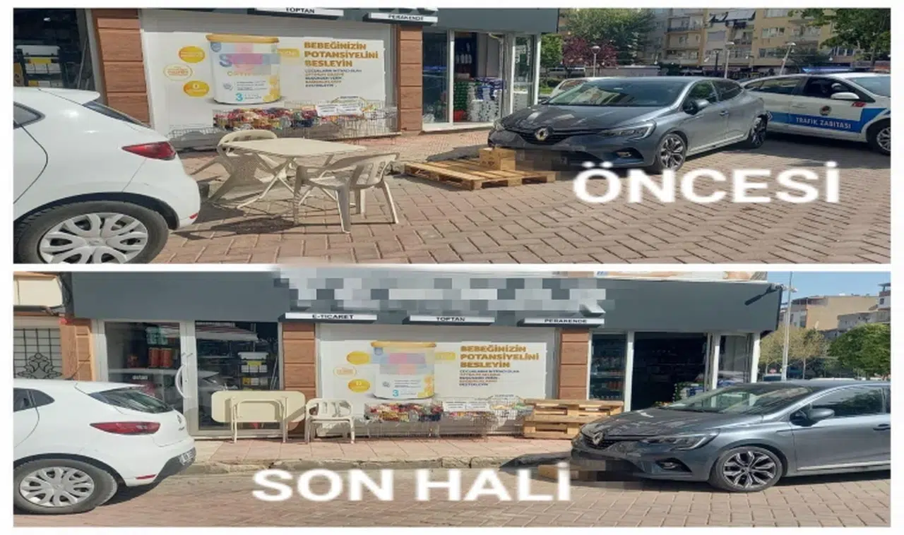 Manisa emniyeti yolları işgal edenlere acımıyor 