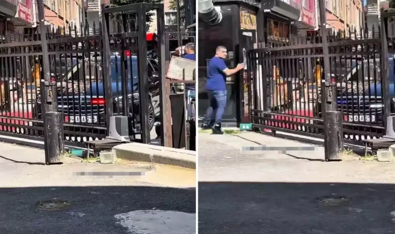 Bu kadarına da pes! Çakarlı aracını ambulans çıkışına park etti