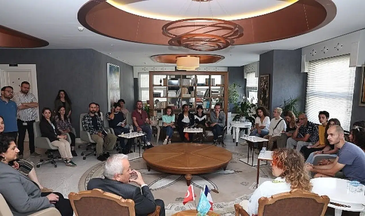 Fransa’dan gelip Nilüfer’in sağlıklı gıda politikalarını incelediler