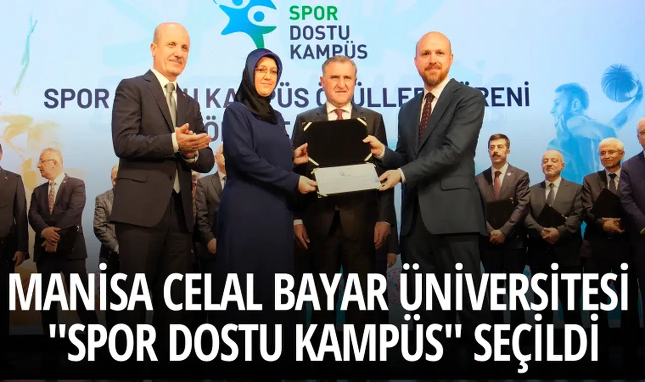 Manisa CBÜ "Spor Dostu Kampüs" seçildi