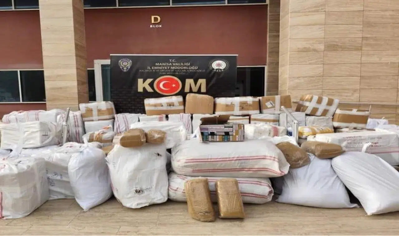 Manisa Emniyetinden kaçakçılık operasyonu