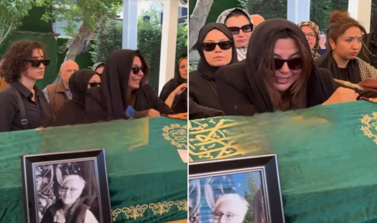 Ünlü isimler annelerini son yolculuğuna uğurladı