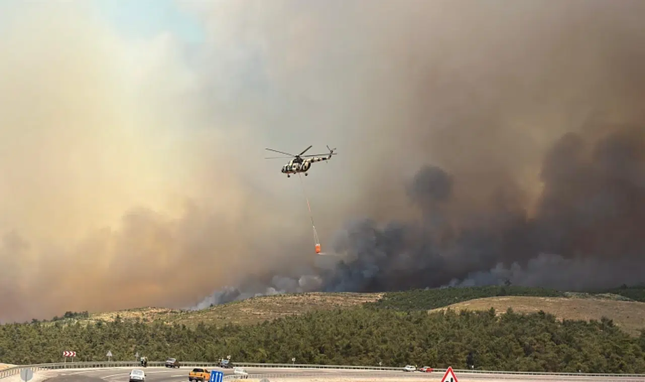 2 günde 113 orman yangını meydana geldi 