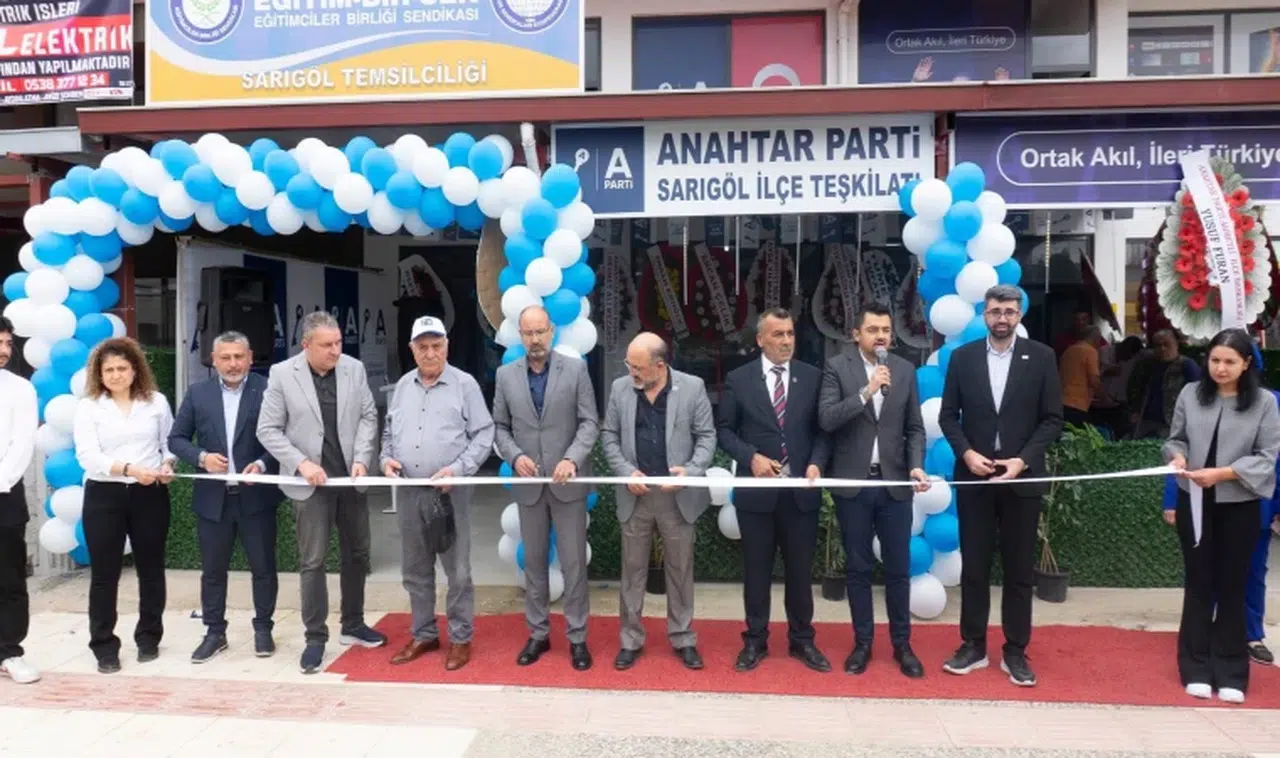 Anahtar Parti'de Sarıgöl İlçe Başkanlığı Açıldı