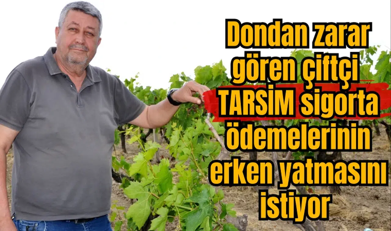 Dondan zarar gören çiftçi TARSİM sigorta ödemelerinin erken yatmasını istiyor