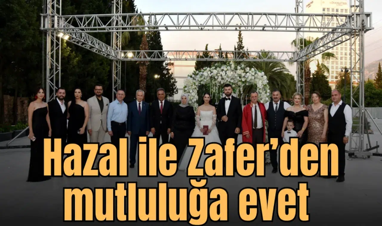 Hazal ile Zafer’den mutluluğa evet 