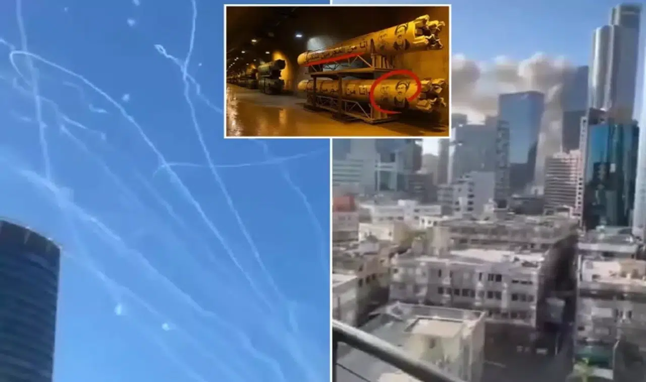 İran, Tel Aviv'i böyle vurdu! Bakın füzelerin üzerinde ne vardı