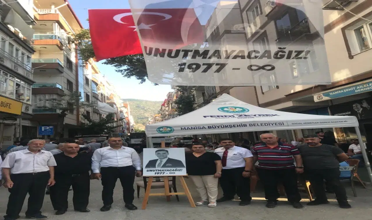 Manisa Şehit aileleri ve Gaziler Derneği Ferdi Zeyrek’i andı 