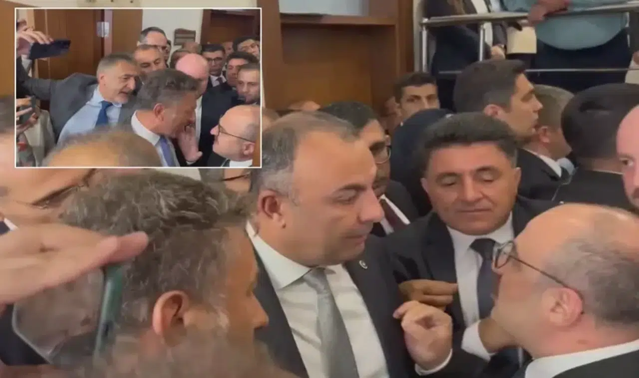 Meclis'te arbede! Vekiller birbirine girdi