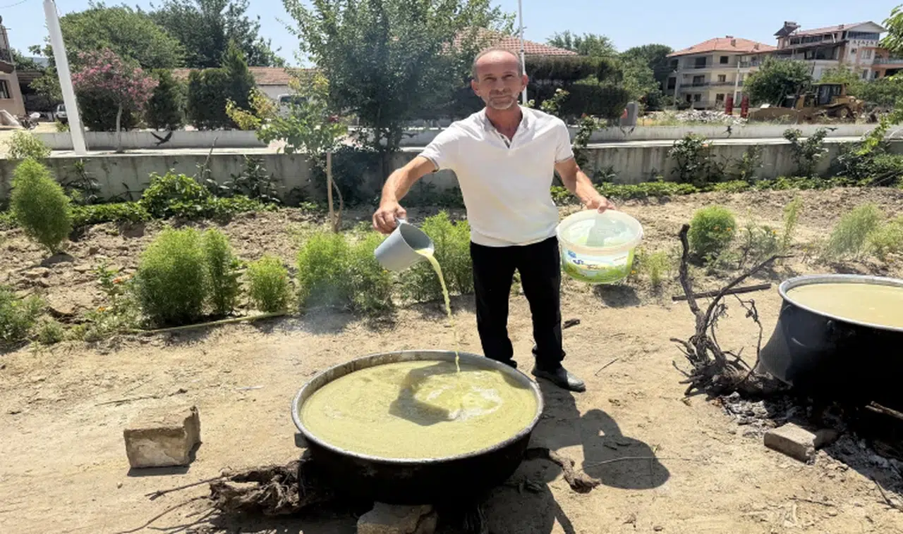 Salkım aralamasında boşa çıkan koruklar bakın nasıl değerlendiriliyor?