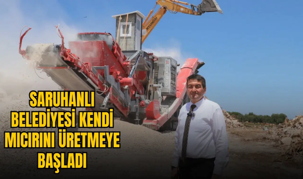 SARUHANLI BELEDİYESİ KENDİ MICIRINI ÜRETMEYE BAŞLADI