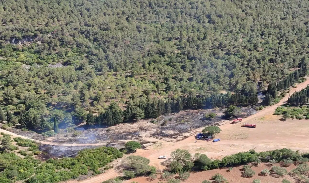 Semaver yangını büyümeden söndürüldü