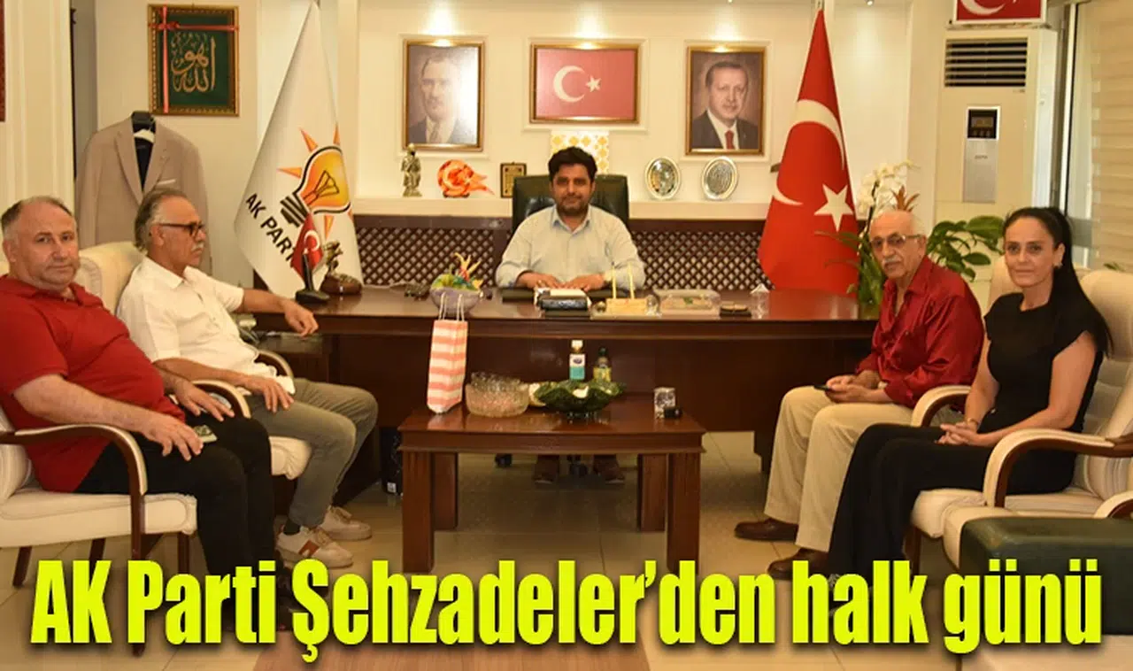 AK Parti Şehzadeler’den halk günü 
