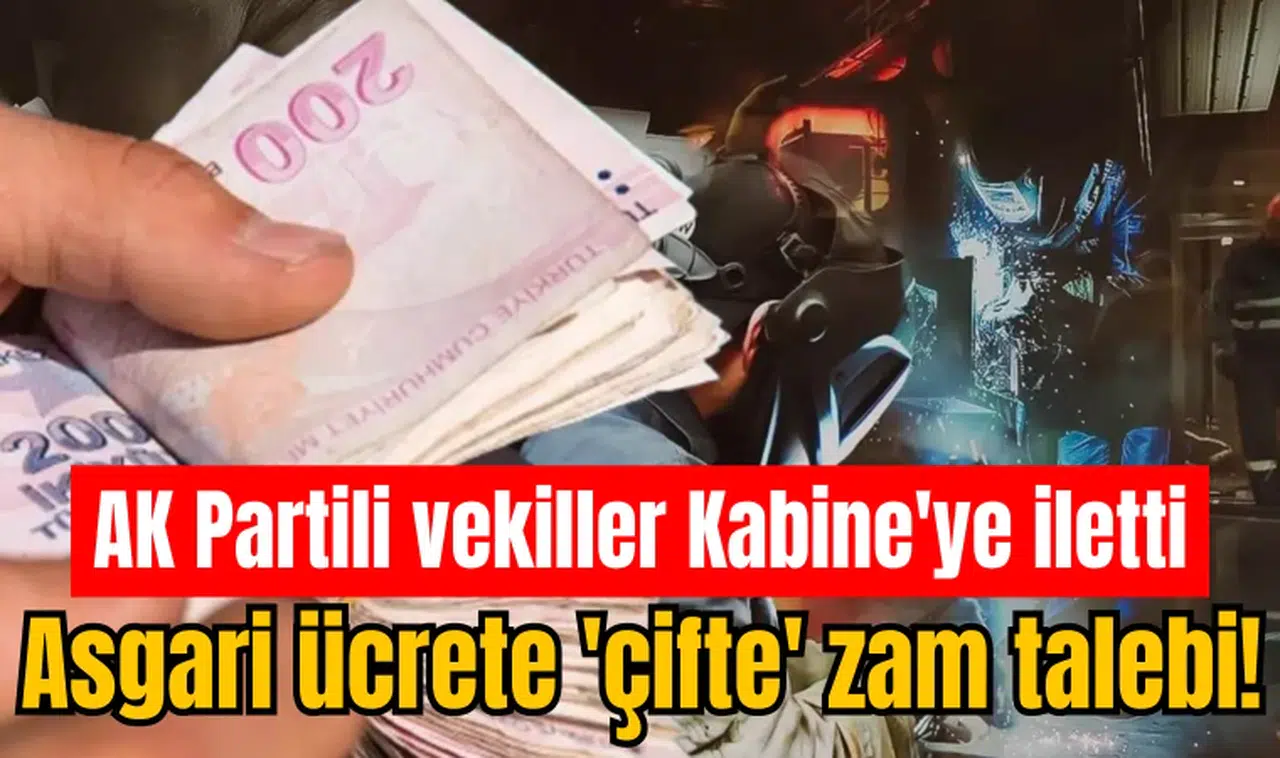 Asgari ücrete 'çifte' zam talebi!