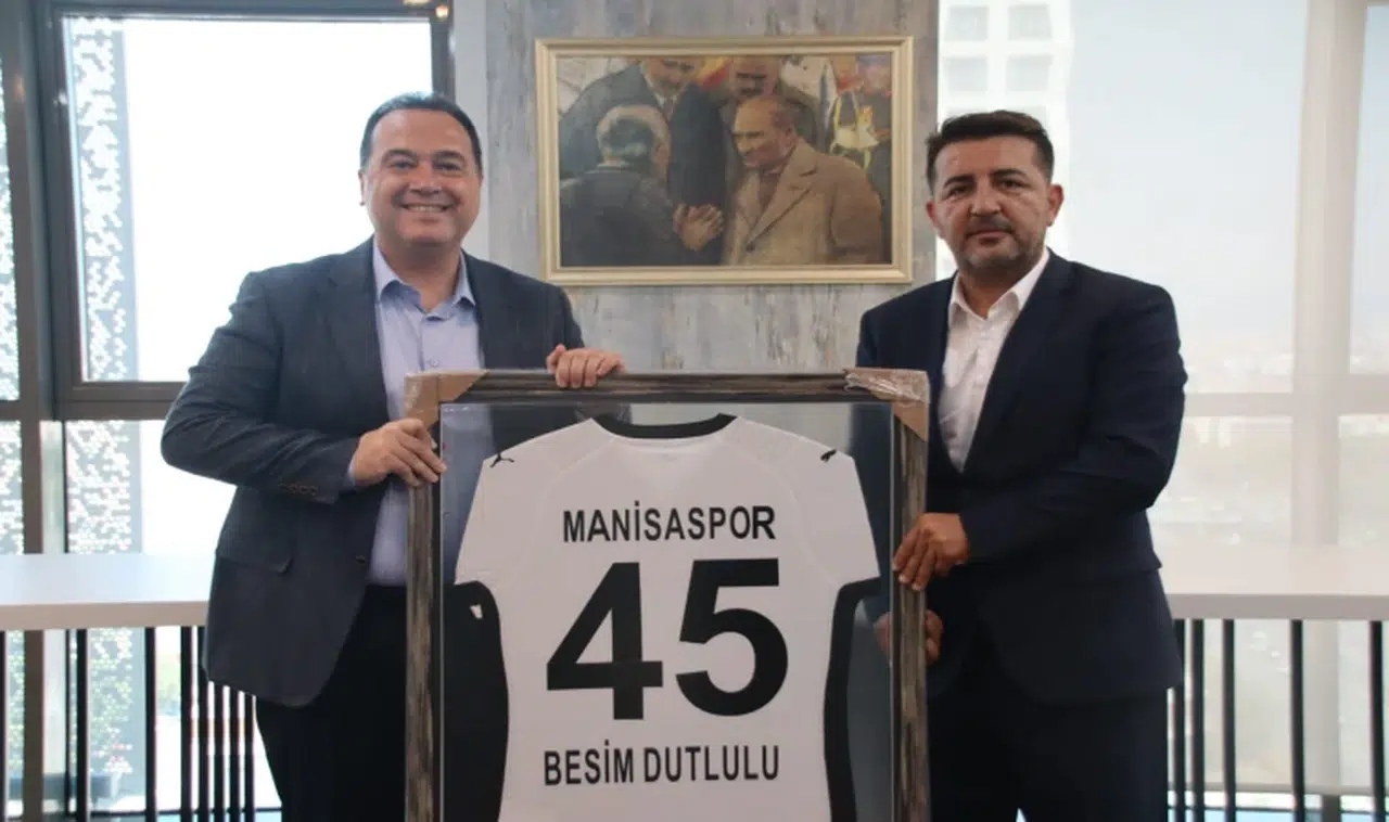 Başkan Dutlulu Manisaspor’u ağırladı 