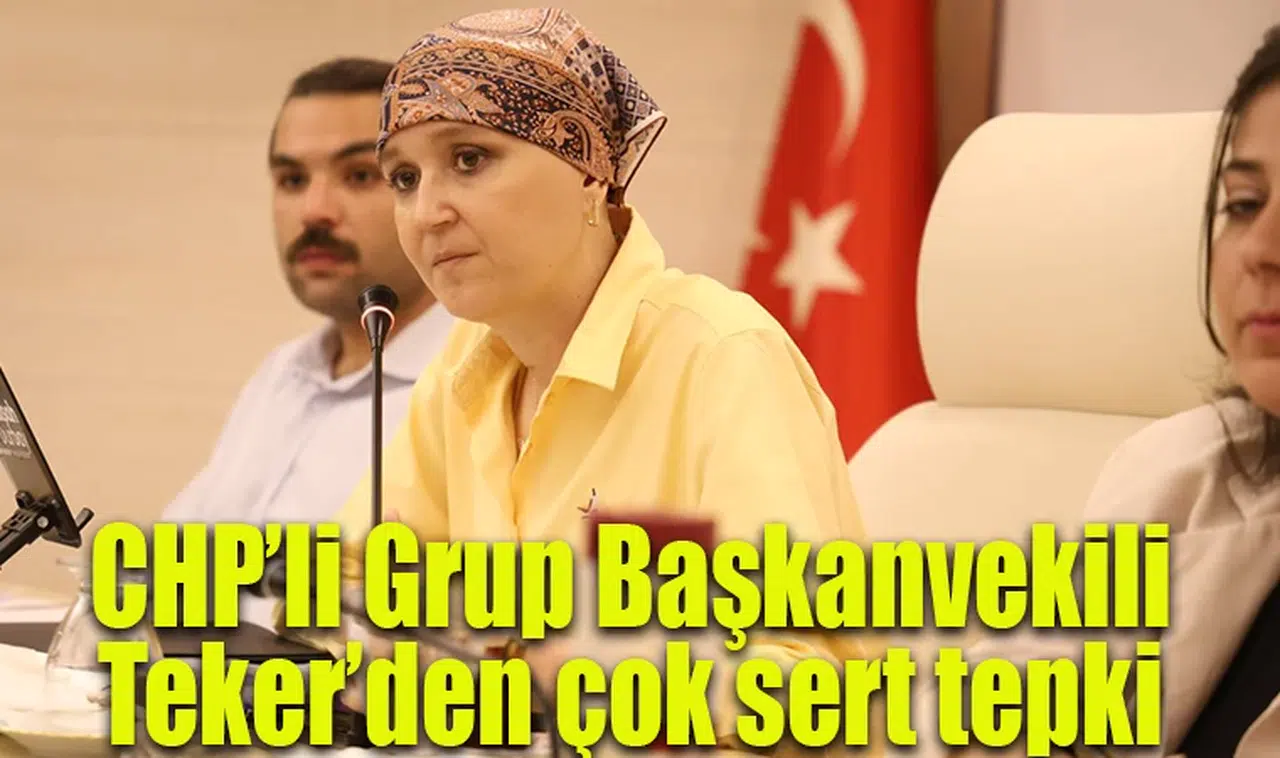 CHP’li Grup Başkanvekili Teker’den çok sert tepki 