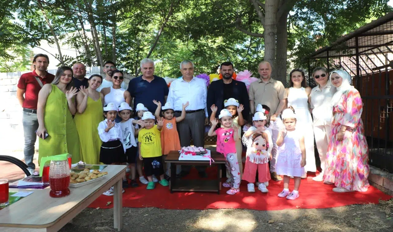 Çocukların yüzünü güldüren merkez 1 yaşında