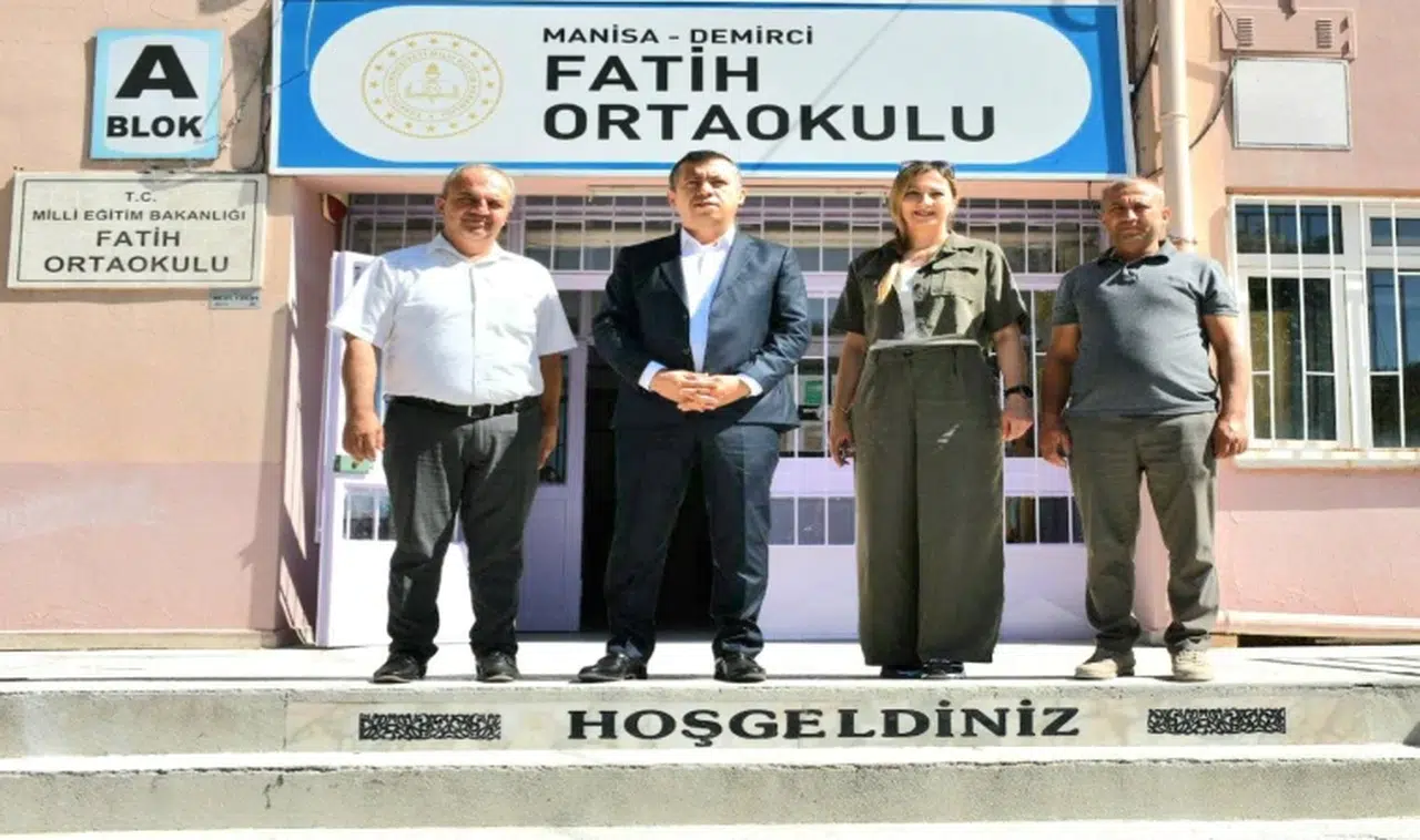 Demirci Kaymakam Fatih Bayram’dan okul ziyaretleri