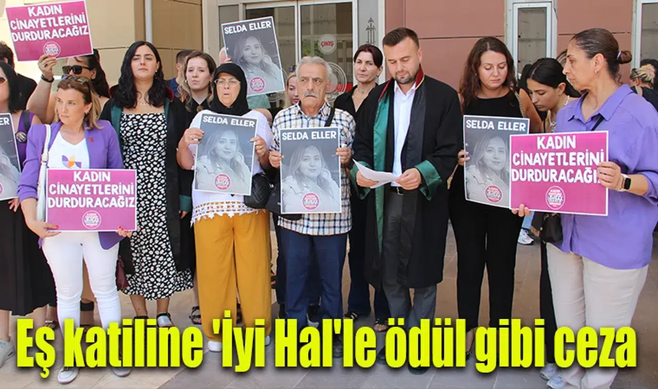 Eş katiline 'İyi Hal'le ödül gibi ceza
