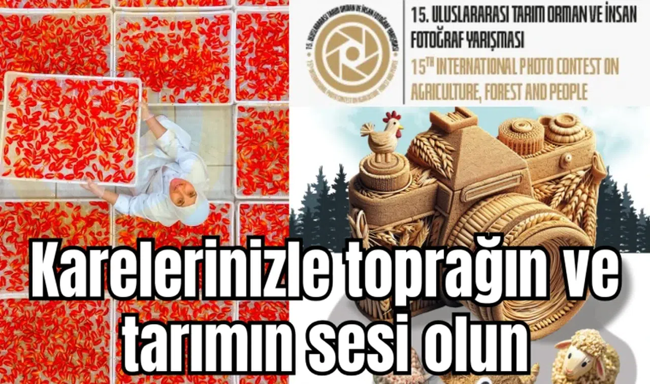 Karelerinizle toprağın ve tarımın sesi olun